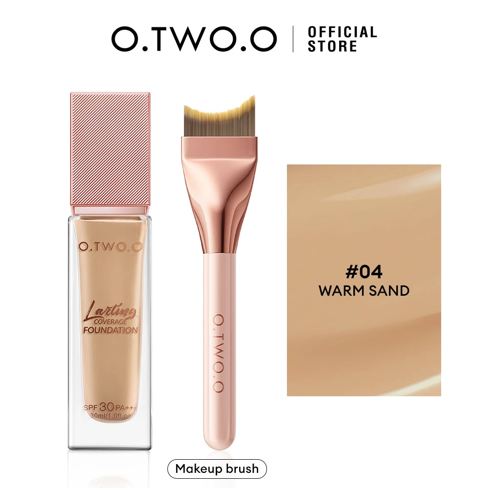 O.TWO.O Foundation Cream Makeup Brush Moisturizing Oil-Free Long-Lasting Waterproof Concealer