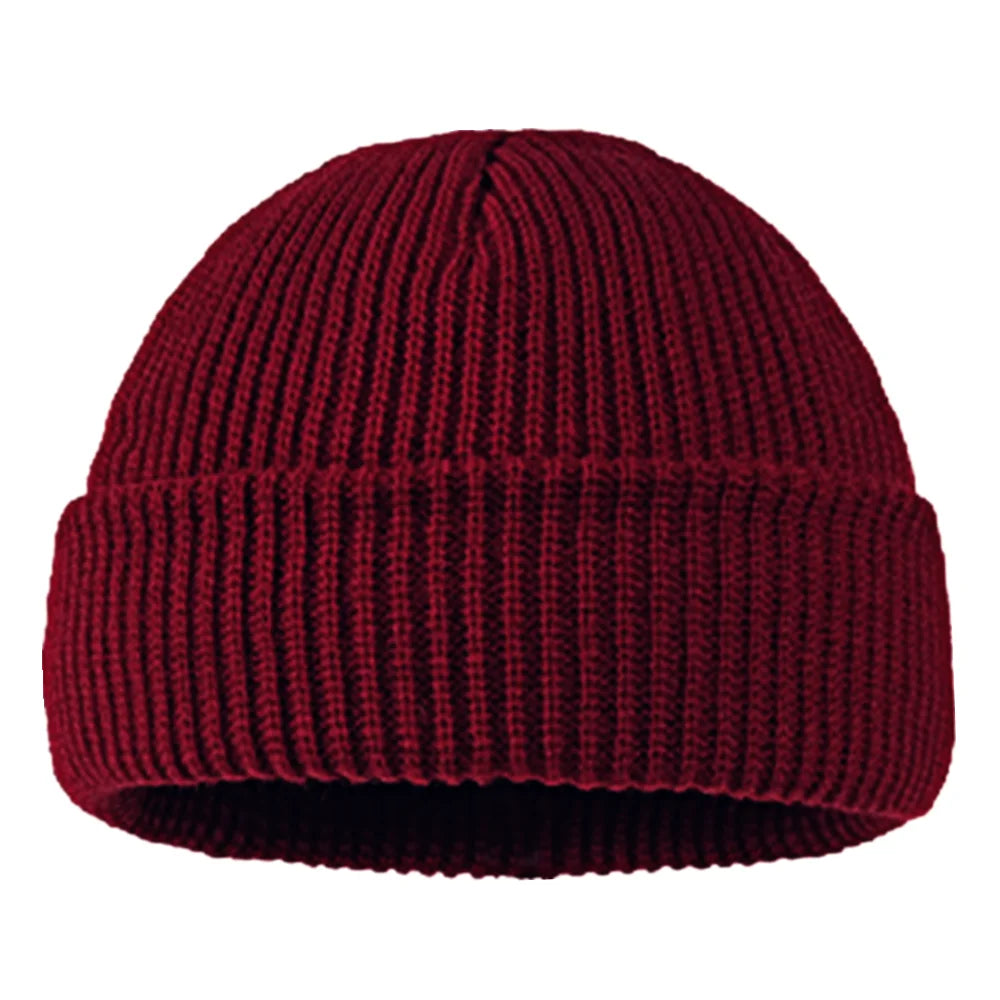 Winter Warm Beanies Casual Short Thread Hip Hop Hat