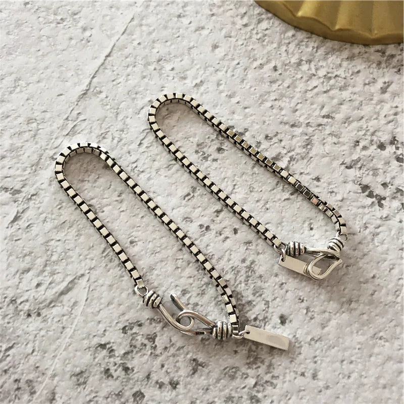 925 Sterling Silver Simple Style Bracelet