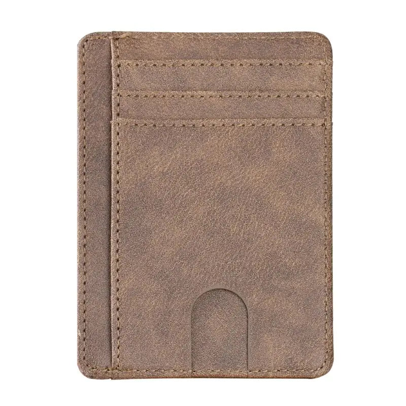 Super Thin Men Leather Credit Card Holder