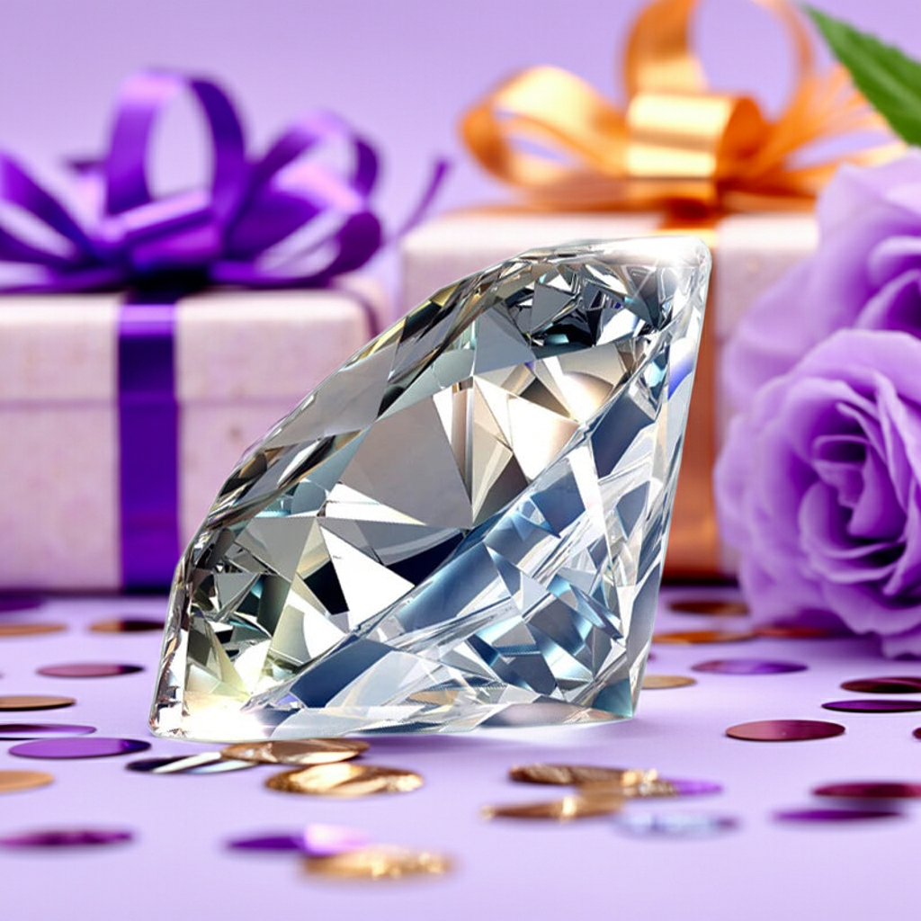 100% Real Moissanite Certified Lab Grown Diamond