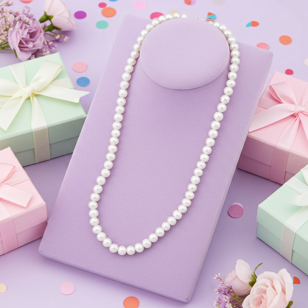 39cm Freshwater Pearl Beads Necklace