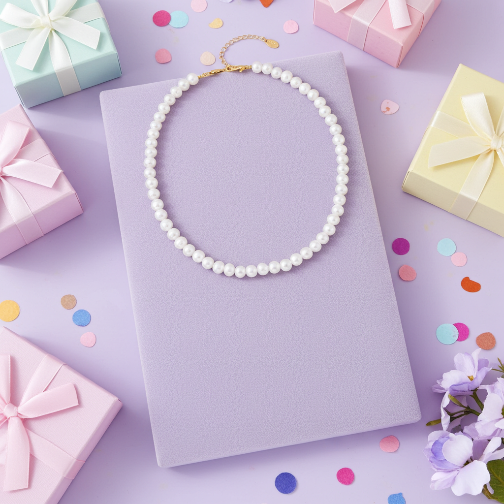 39cm Freshwater Pearl Beads Necklace