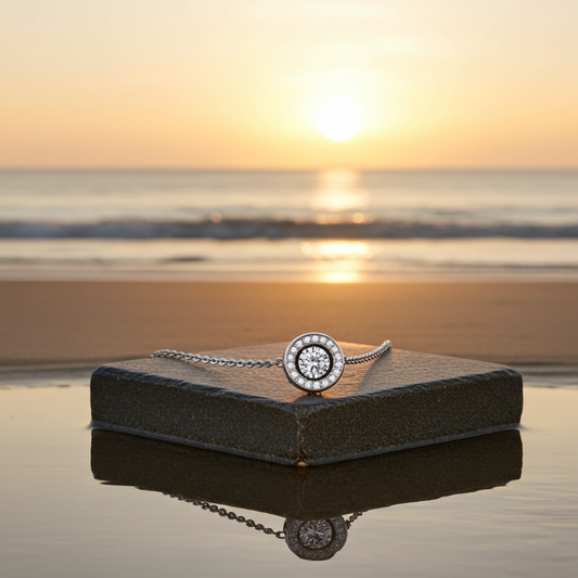 Lab Grown Moissanite Necklace