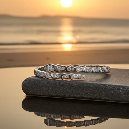 S925 Snake Bone Bracelet