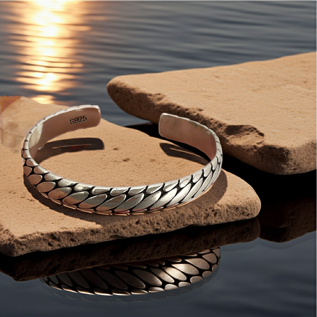 925 Sterling Silver Trendy Bracelets