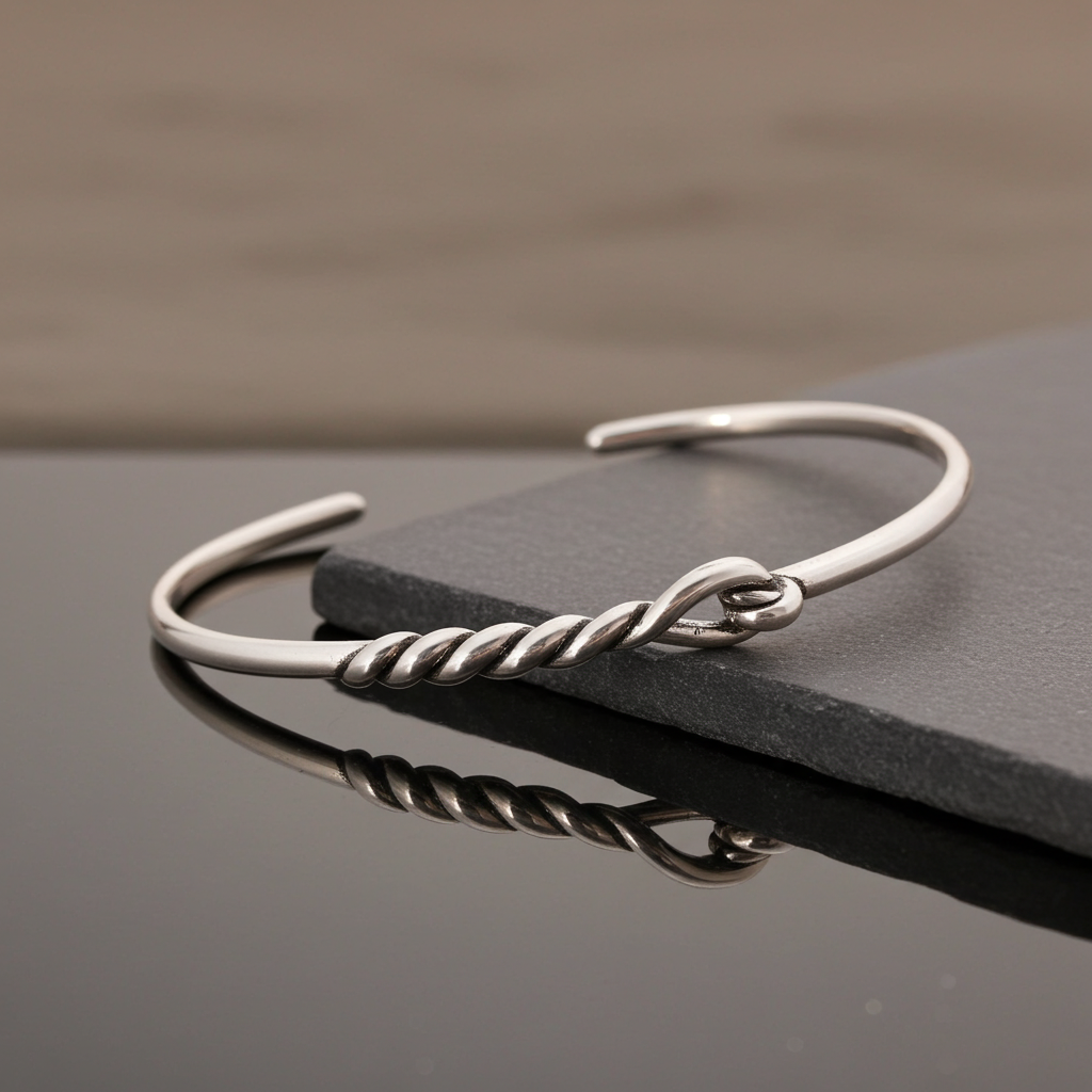925 Sterling Silver Trendy Bracelets