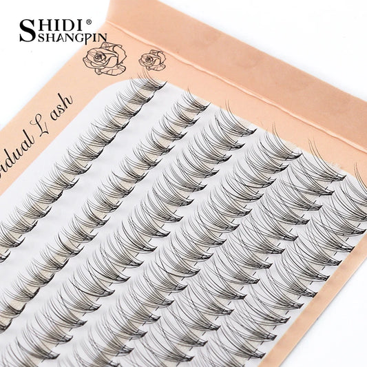 6 Rows 120 Bundles Eyelash Extension Natural Russian