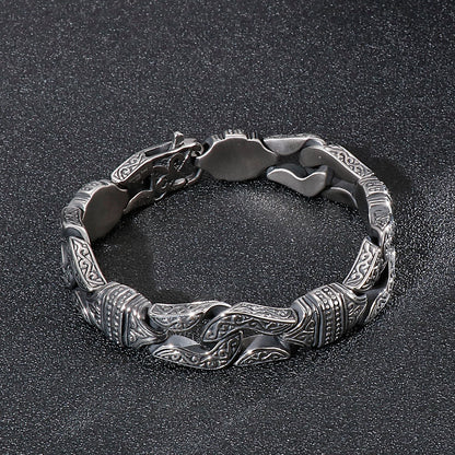 Retro Style 14mm Totem Bracelet