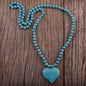 Blue Stone Bohemian Necklace