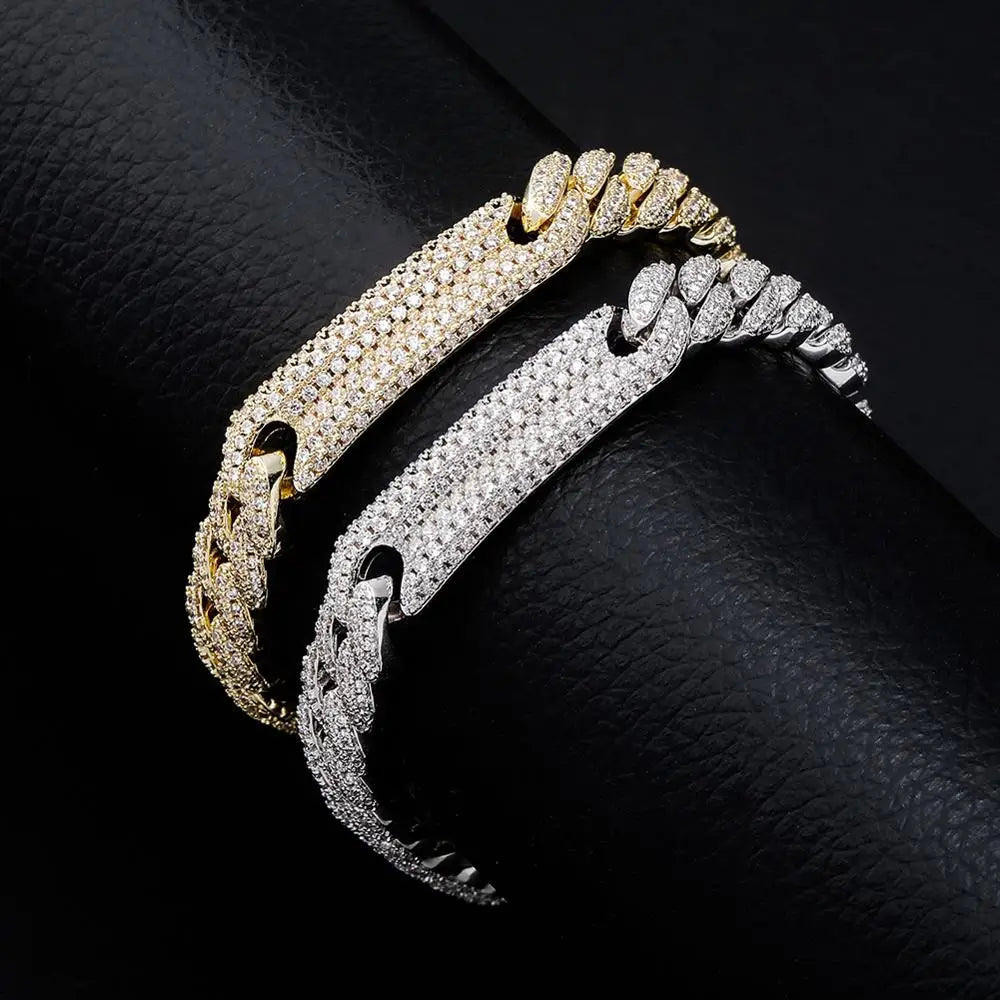 9mm Miami Cuban Chain Bracelet