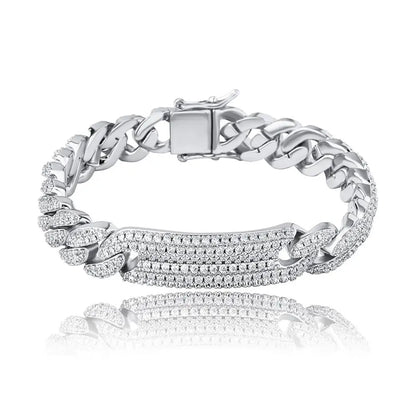9mm Miami Cuban Chain Bracelet