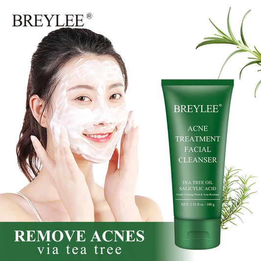 Facial Acne Treatment Cleanser Remove Blackhead Cleaner Shrink Pore Oil Control Cleansing Wash Mask  Face Skin Care