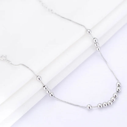 S925 Beads Anklets