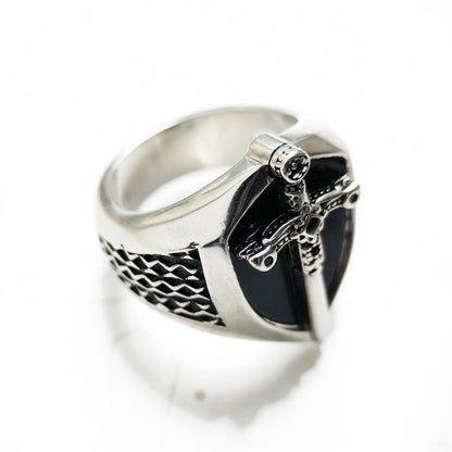 S925 Signet Ring Mystical Sword