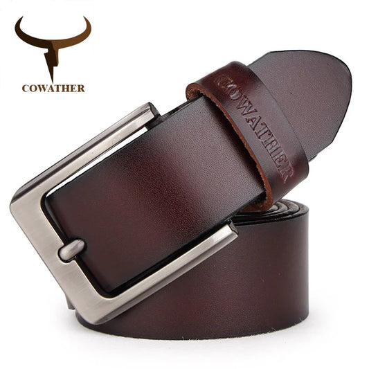 cow genuine leather designer belts