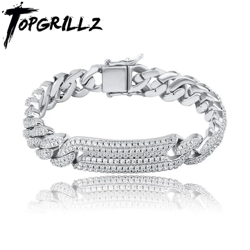 9mm Miami Cuban Chain Bracelet