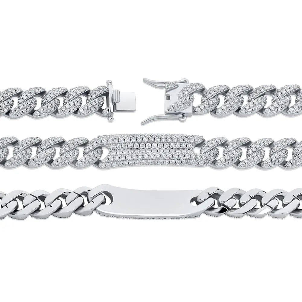 9mm Miami Cuban Chain Bracelet