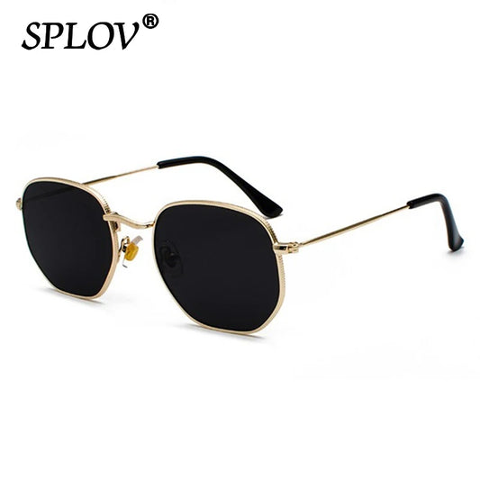 Designer Retro Shades Metal Frame