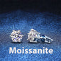 Lab Grown Diamond Ear Studs 925 Sterling Silver