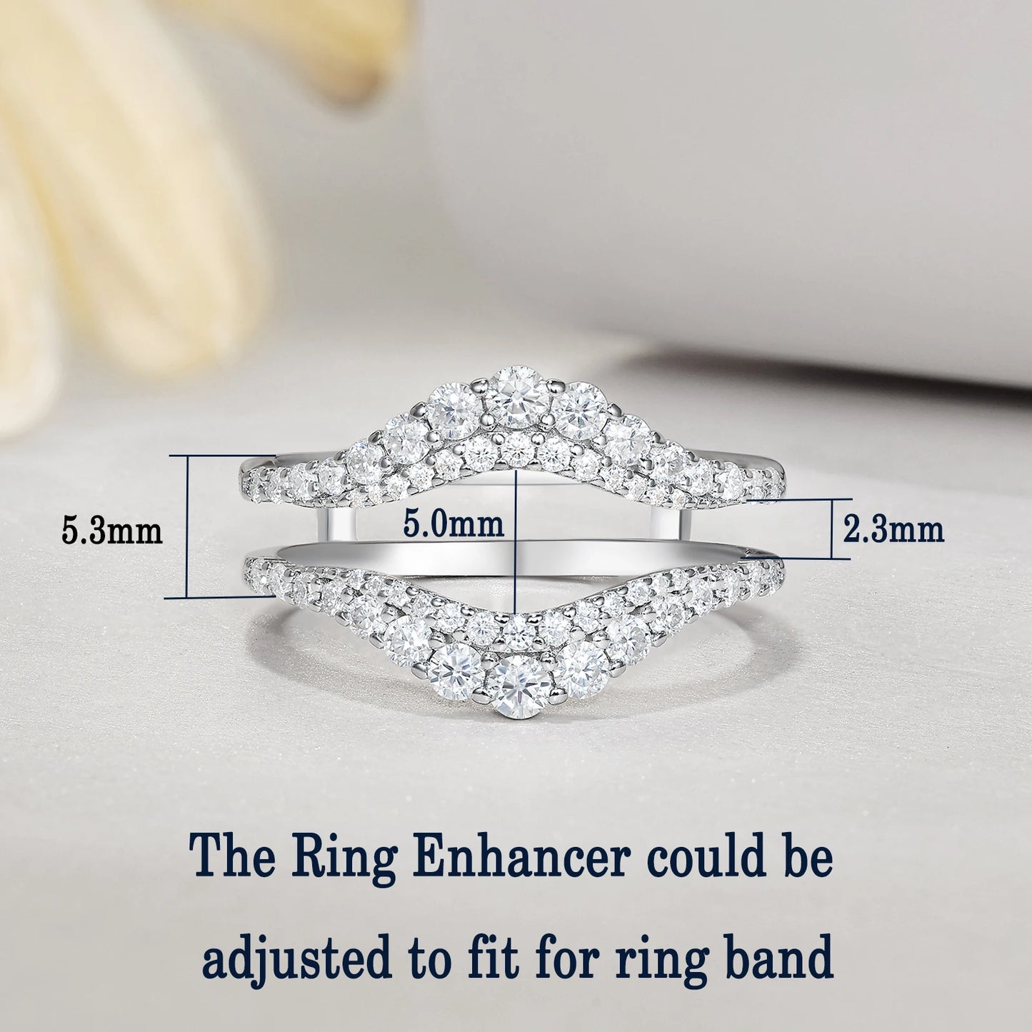 Certified Moissanite S925 Ring