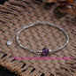 925 Sterling Silver Zircon Love Heart Bracelet