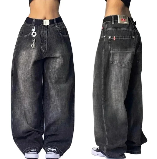 New American hip-hop Vintage baggy jeans