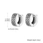 Retrol Hoop Earrings