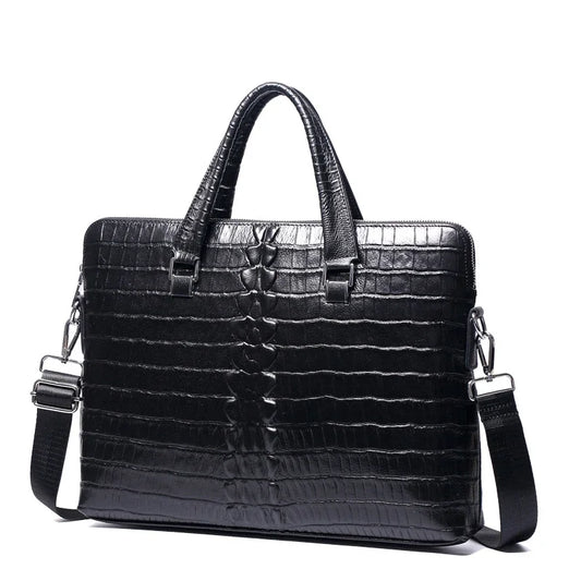 Cow Genuine Leather Business Briefcase