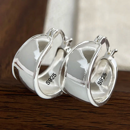 925 Sterling Silver Trendy Earrings