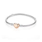 S925 Heart Link Bracelet
