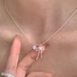 925 Sterling Silver Zircon Love Heart Bracelet