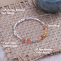 S925 Blue & Purple Gemstone Bracelet