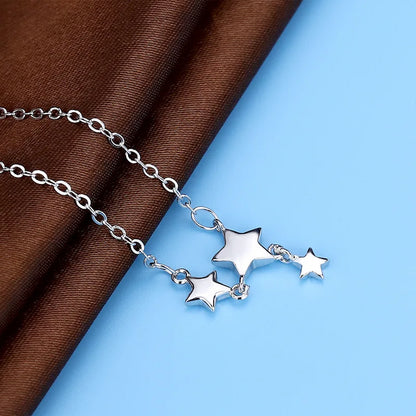 S925 Elegant Star Anklets