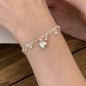 S925 Beaded Geometric Bracelet