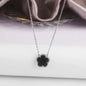 Classic simple Clover pendant necklace
