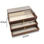 Walnut Multi-Functional Jewelry Storage Box