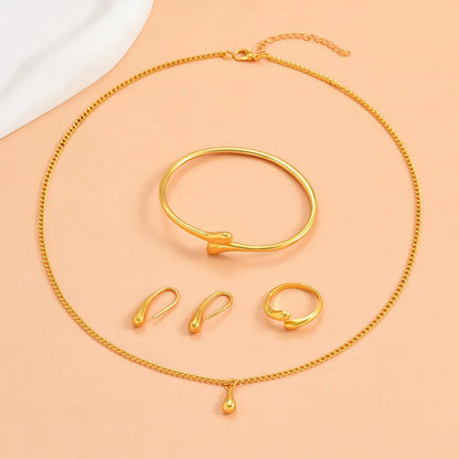 Water Drop Jewellery Set