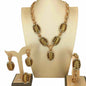 Fashion Colourful Stones Jewelry Sets