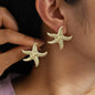 Beach Pearl Conch Shell Earrings