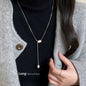 925 Sterling Silver Bead Geometry Necklace