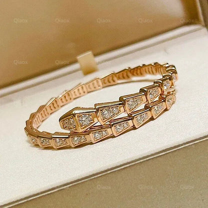 S925 Snake Bone Bracelet