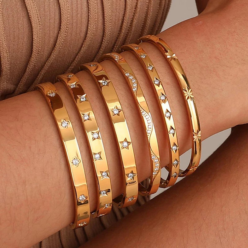 18K Gold Plated Love Friendship Bracelet