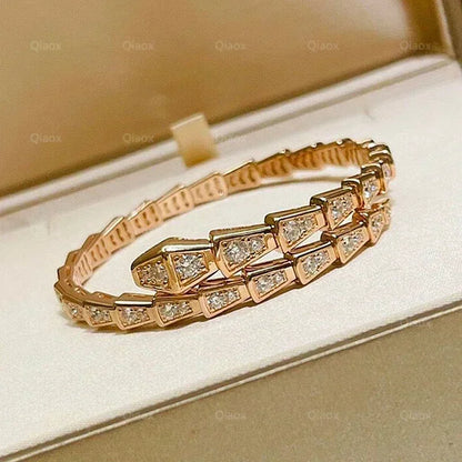 S925 Snake Bone Bracelet