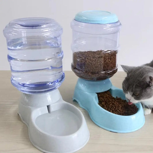 3.8L PP Material Pet Large Capacity Cat Dog Food Dispenser