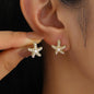 Beach Pearl Conch Shell Earrings