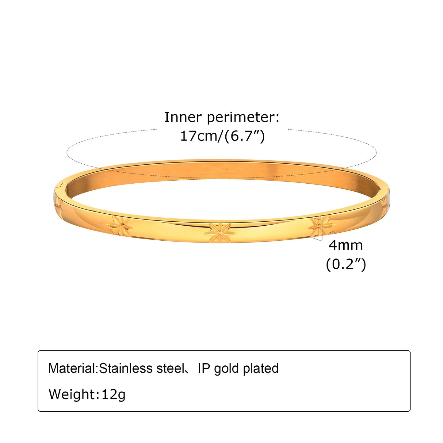 18K Gold Plated Love Friendship Bracelet