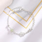 925 Sterling Silver Zircon Love Heart Bracelet