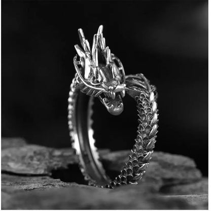 Trend Charm Retro Dragon Ring