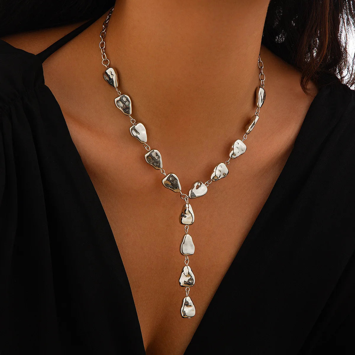Bohemia Conch Starfish Imitation Pearl Necklace